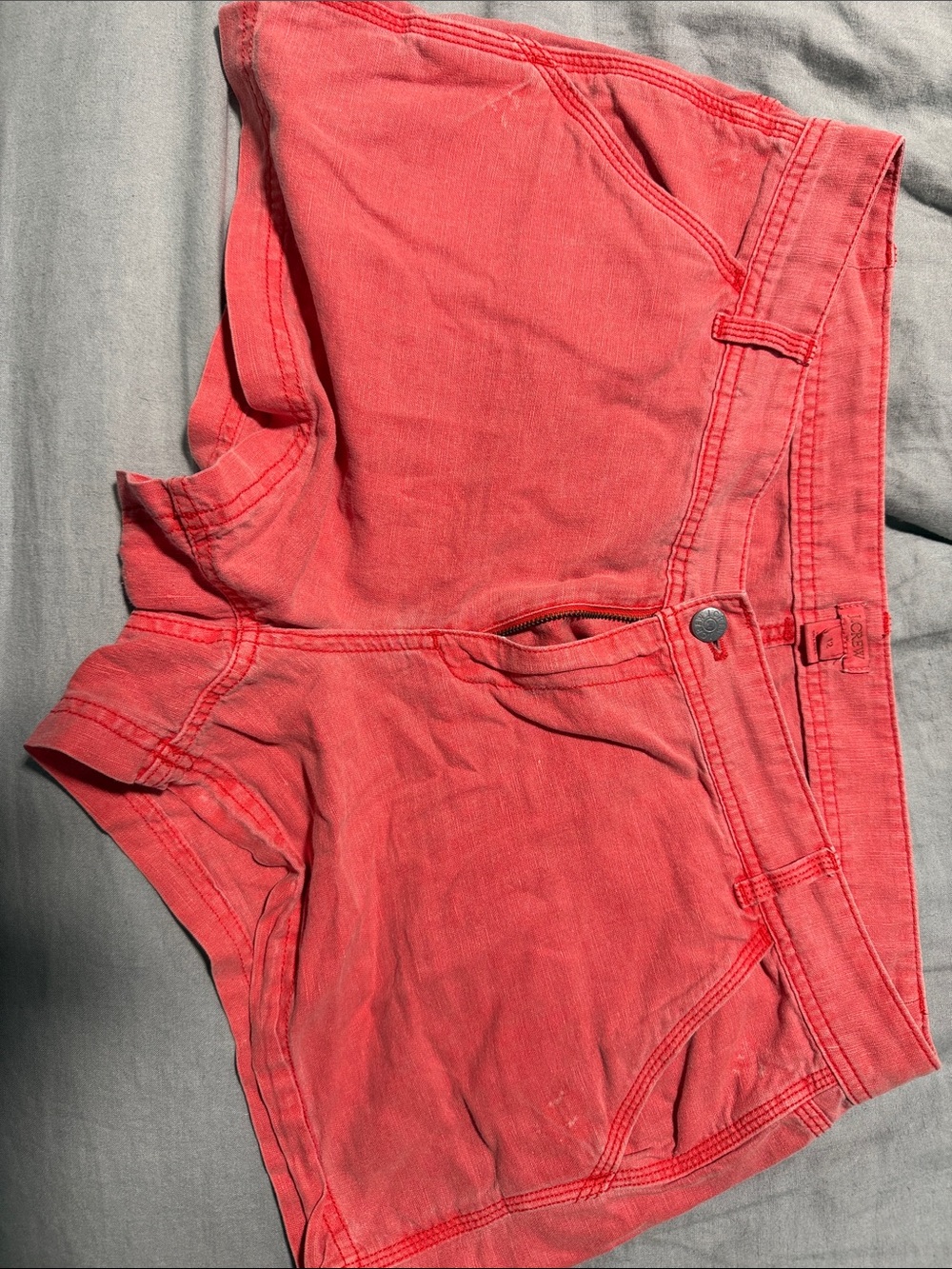 Vintage J Crew 12 Coral Red Women’s Cotton Shorts